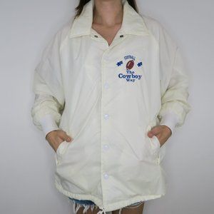 Vintage 80s Torque Dallas Cowboys Football Coat